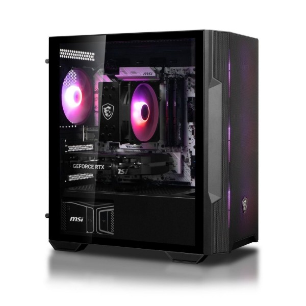 Фото - Системный блок Dragon Lucky Platinum Powered_by MSI (RTX 5070 + R5 7500F) Black